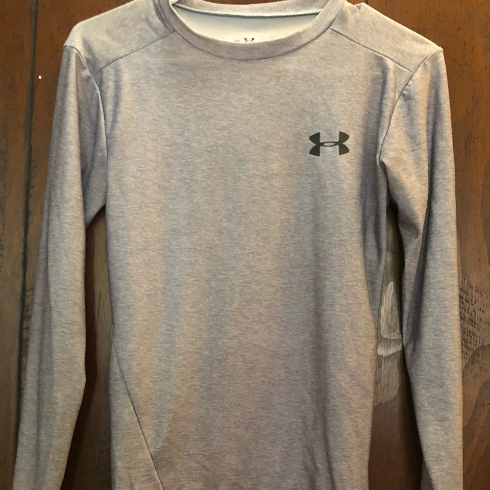 Grey Under Armor Long-sleeve